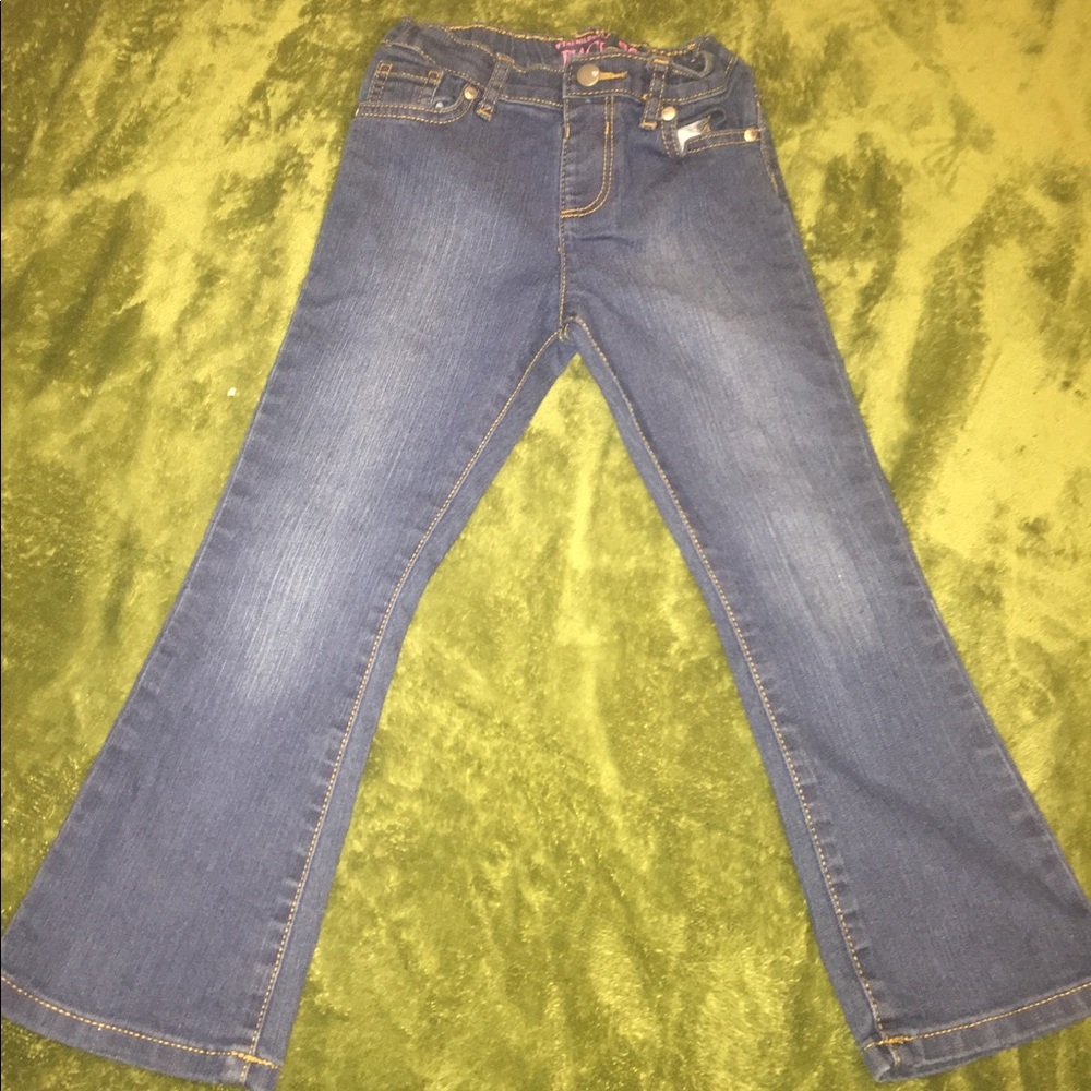 Girls blue jeans